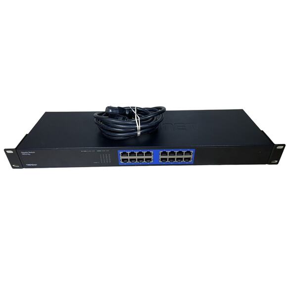 Trendnet TEG-S16G 16-Port Gigabit Ethernet Switch 10/100/1000Mbps TEG-S16G‎ - Picture 1 of 8